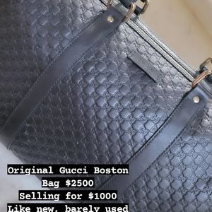 Gucci Boston Bag